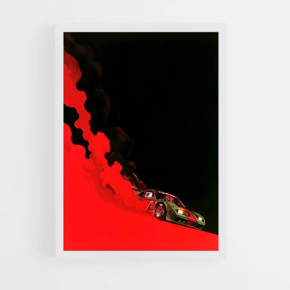 Poster turbo lumineux – affiche Saab (vue 3)